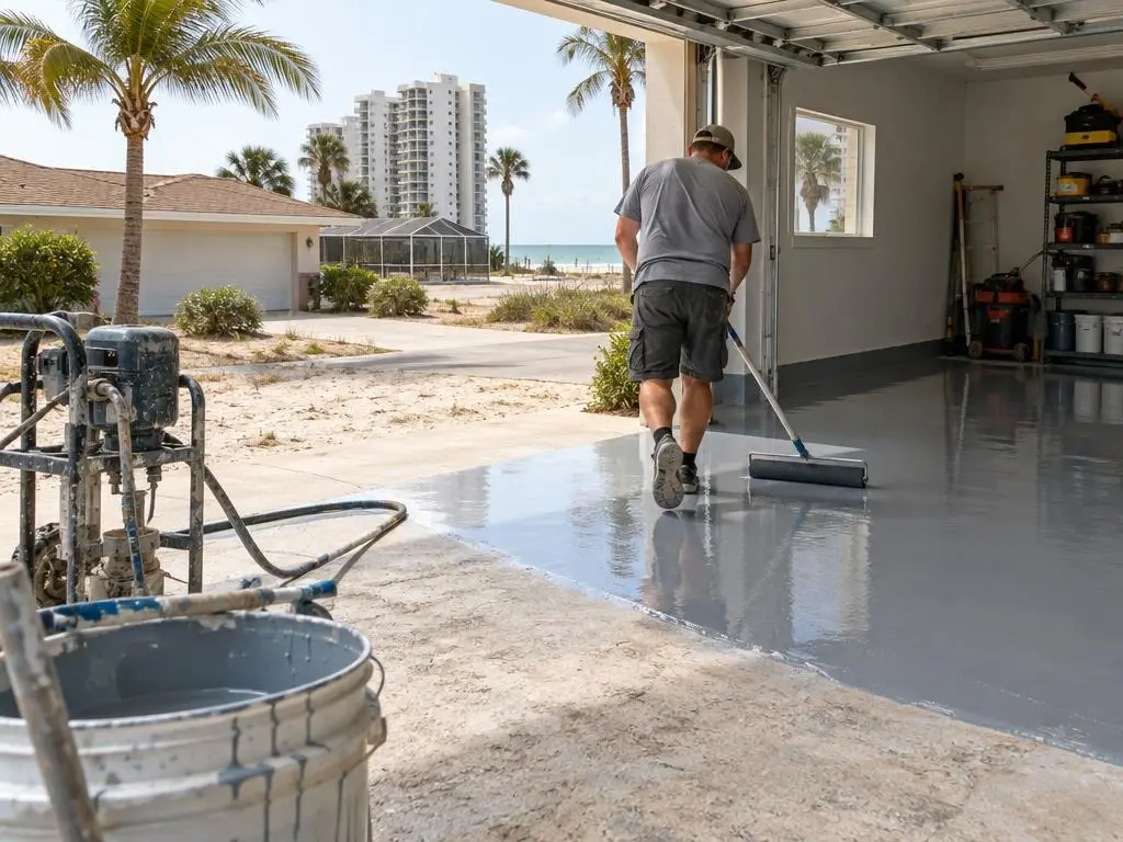 Commercial & Shop Floor Epoxy in Daytona Beach, FL